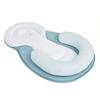 Baby Shaping Pillow, Comfortable Anti-head Tilt Pillow for Babies, Breathable Memory Foam