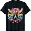 T-shirt Humoristique Cerf Élan Licorne Vintage