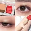 Quick Eyeshadow Color Mixing Disc Brush Easy To Apply Glitter Earth Brown Color Golden Brown Eyeshadow Palette