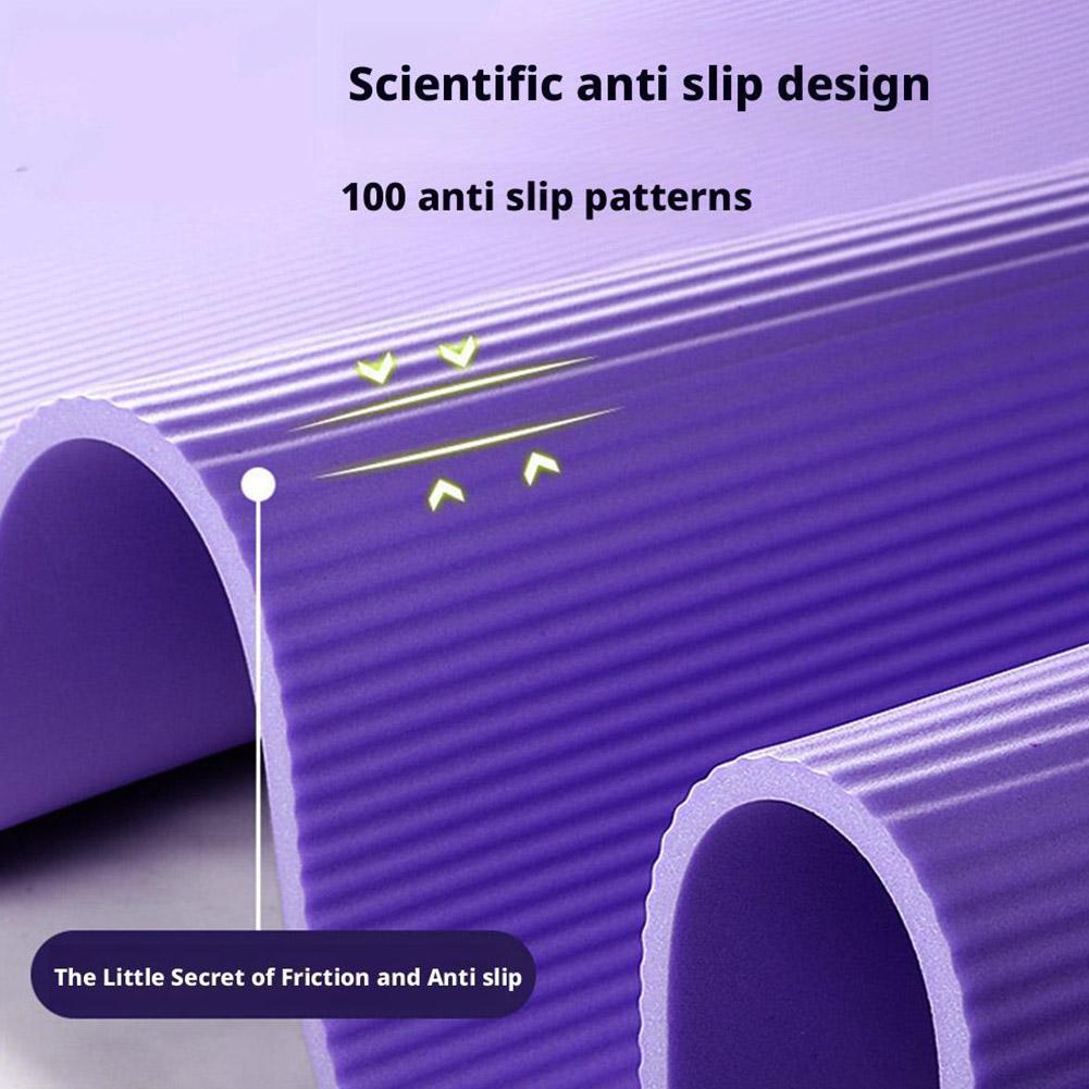 60*25cm Yoga Mat Anti-Skid Sports Fitness Mat Lose Fitness For Home Elbow Gym Joint Protector W J0Q8