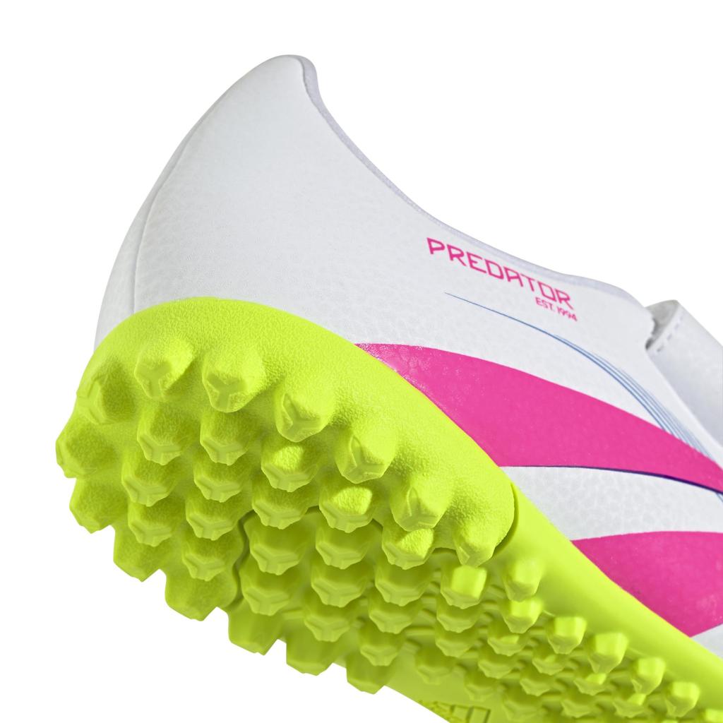 Futsal Shoes Junior Kids Predator Club TF Boys Girls NLH30 Footwear Lemon Cm [Adidas] H&L 17~24.5cm White/Lucid Pink/Lucid (ID3808) 21.0