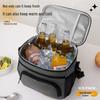 Waterproof Oxford Insulated Lunch Bag - Large Capacity, Portable, Single Shoulder Camping Picnic Bag