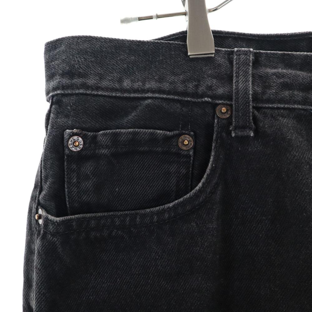 Levi's 90s 552 Black Denim Black Denim Pants W30 Black Jeans Men's Used