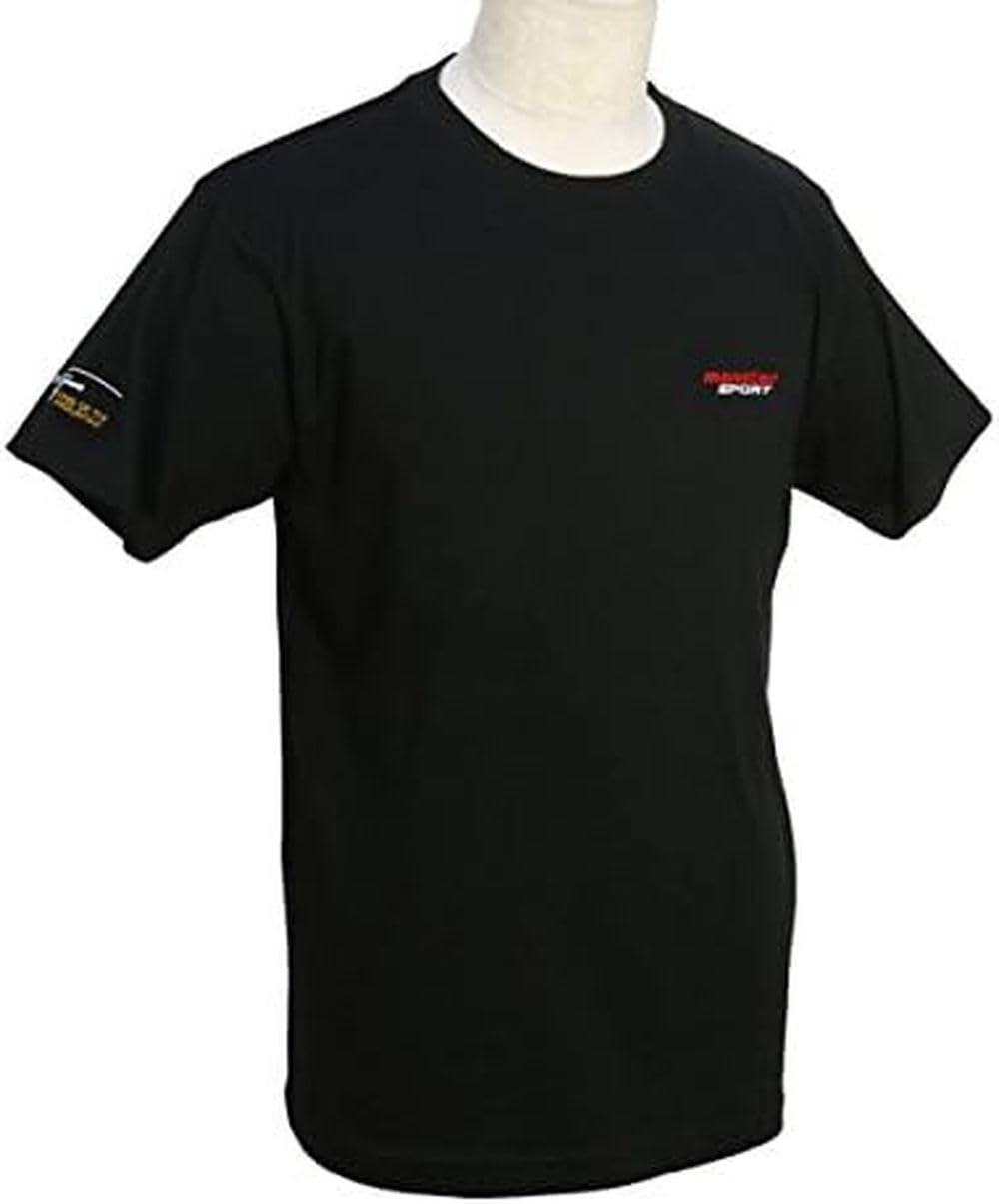 

MONSTER SPORT Embroidered T-Shirt, Black, Short Sleeve, Size S, ZWS26KS