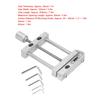 Flat Drill Press Vise Flat Vise Mini Clamp Metal Table Drill Press Vice Tool with Hex Wrench for Woodworking Mini Flat Clamp