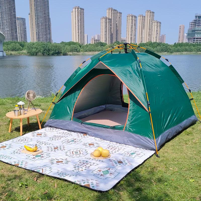 

Быстрораскладная уличная палатка для кемпинга на 2-4 человек, защита от солнца, простая установка 3-4 Person