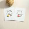 Frangipani Cartoon Keychain: Creative Thank You Gift