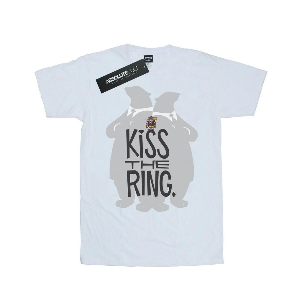 Disney Damen Zootropolis Kiss The Ring Baumwolle Boyfriend T-Shirt