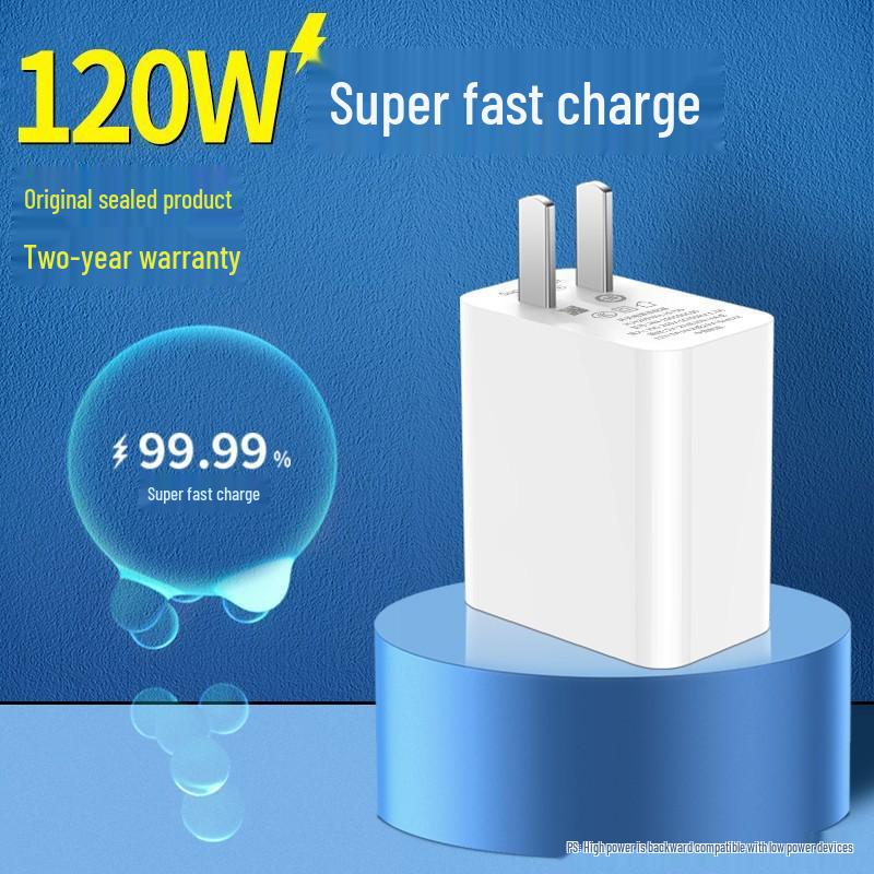 Huawei Mate50/40 Pro 120W Charger - Genuine 100W Super Fast Charging Set with 66W Plug