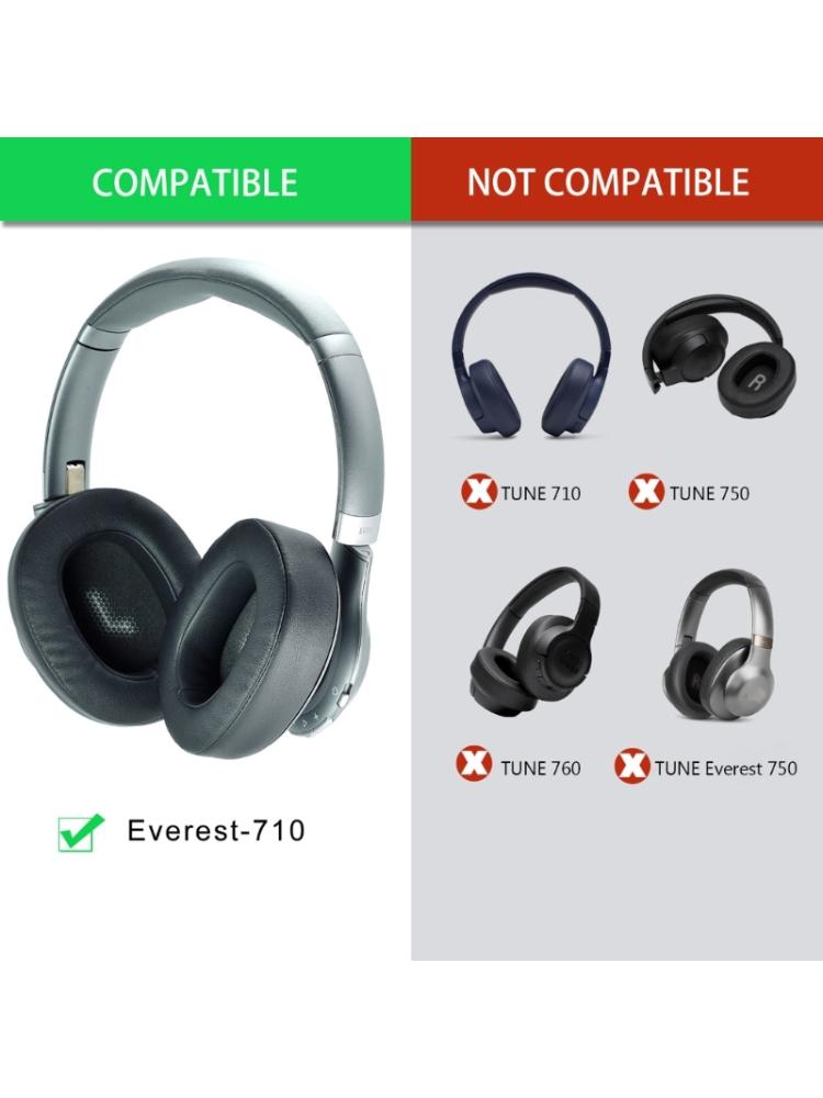 Soft Leather Earpads for t t710 Earphone MemoryFoam Earcups Easily Replaced Buckle Cushions
