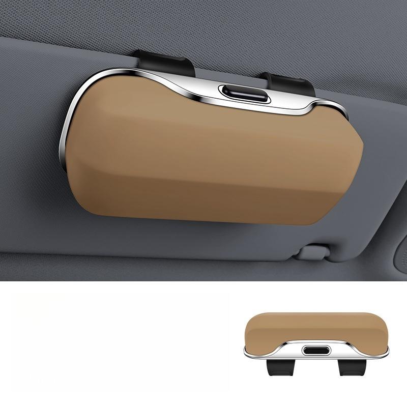 For Car visor eyeglasses case car interior main driver eyeglasses clip sunglasses organizer eyeglasses holder