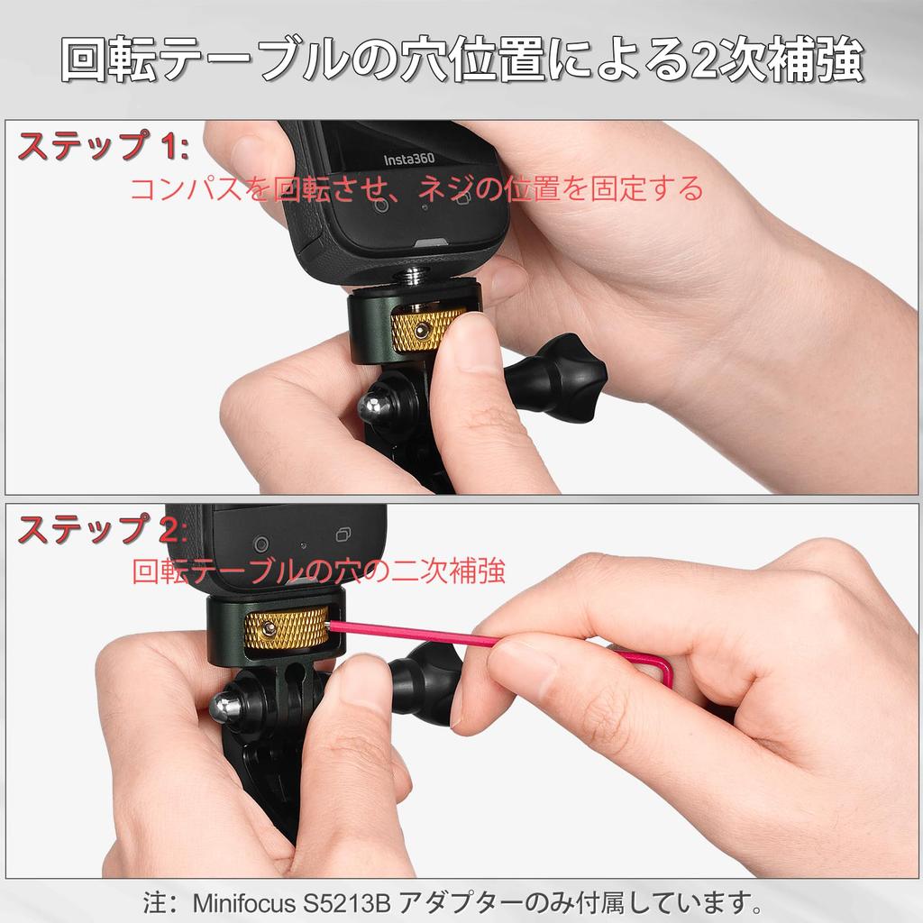 Camera Tripod 2pcs Adapter Screw Head Camera Compatible with Insta Action Camera and Other Standard Mount for GoPro Ecosystem Adapter, 1/4" Mount,