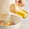 Automatic Opening and Closing Reverse Spray 2-in-1 Glass Oil Pot Seasoning Bottle Large Capacity Thickened Food Grade Oil Pot