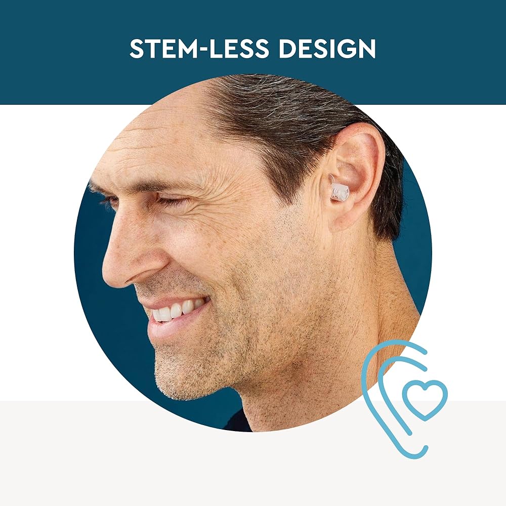 Etymotic ER20XS Serie Standard Passform Ohrstöpsel mit 3-Lamellen-Ohrstöpseln, Klein, Klar, 1 Paar, Geräuschreduzierung, Bis zu 20dB Reduzierung (ER20XS-SMF-C)