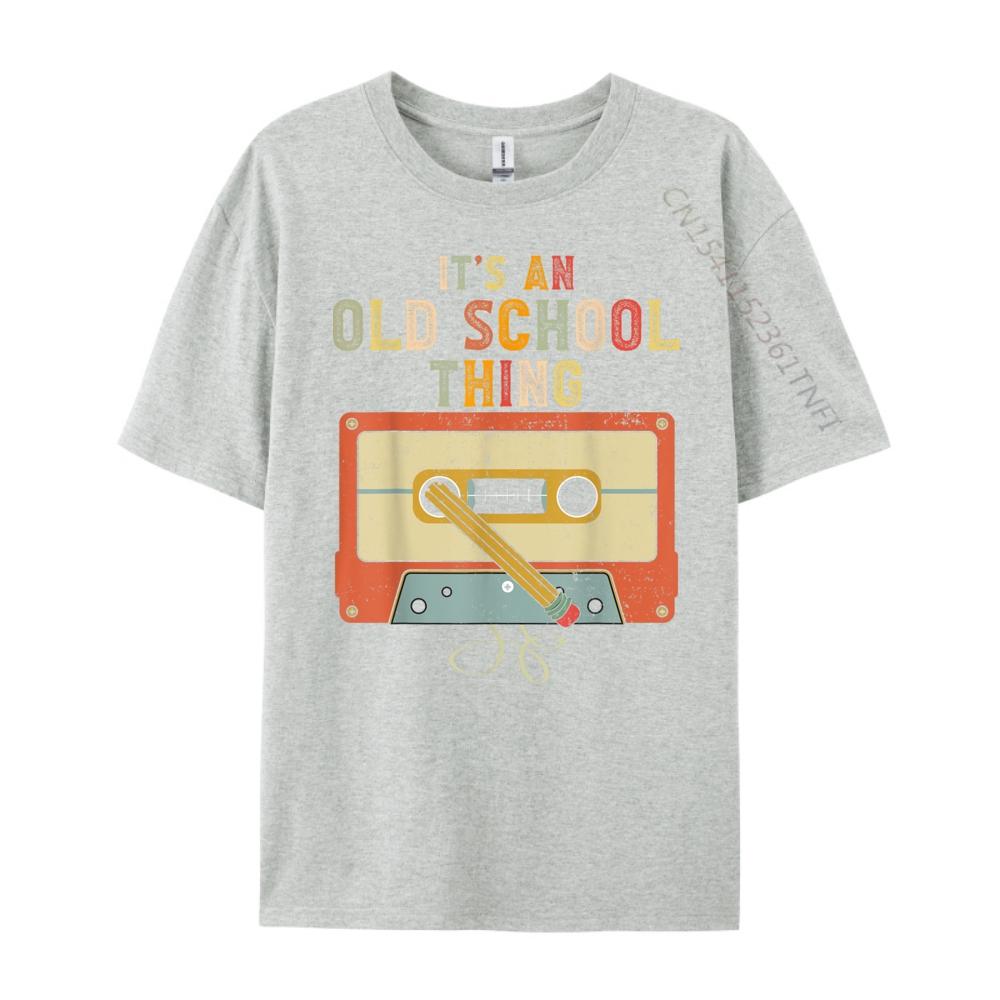Retro Cassette Tape Music 80s 90s Women Plain T Shirts Wholesale Mans Year 2025 Graphic T Shirts Tshirts Unisex Vintage Style