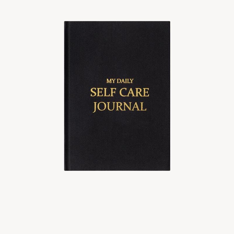 Custom A5 Hardcover Self-Care Journal Personal Reflection Daily Planner Notebook Stationery Use with Fabric Cover