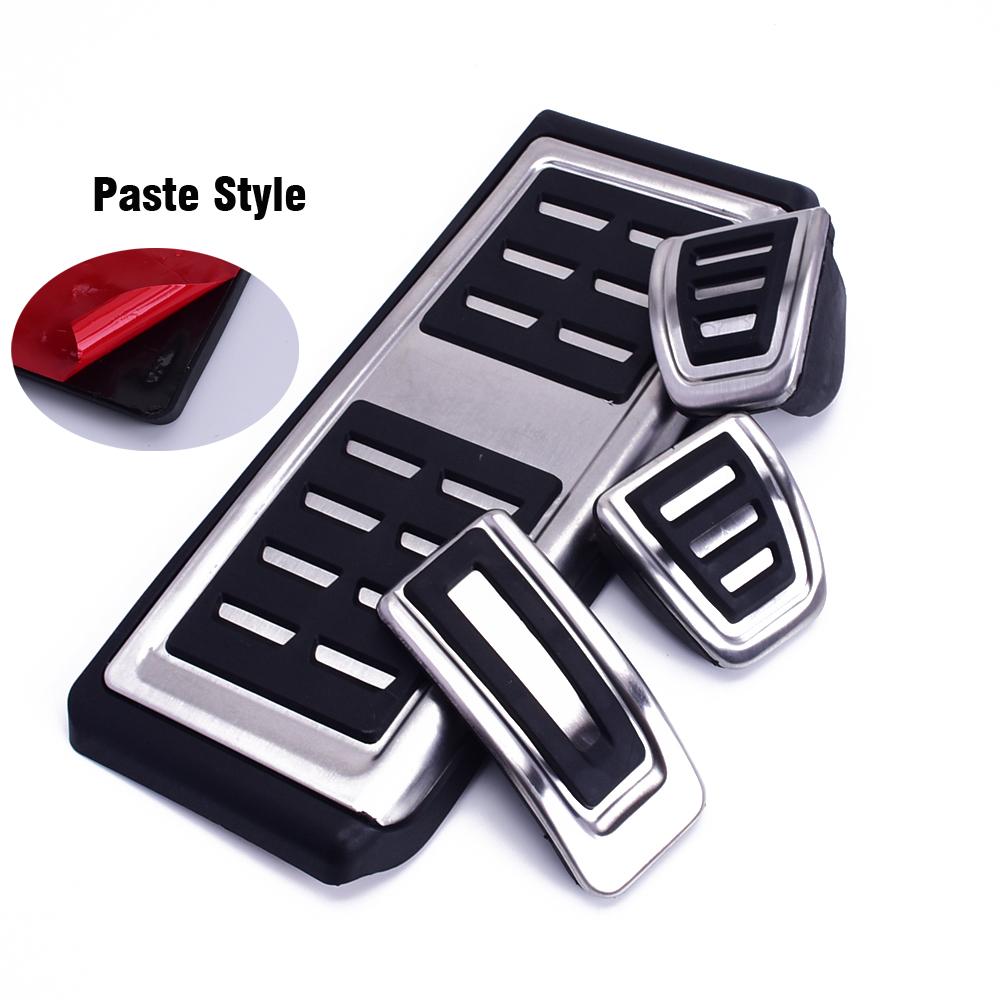 Edelstahl Pedalabdeckung Für VW T-Roc ROC Tiguan 2017 2018 2019 Autozubehör