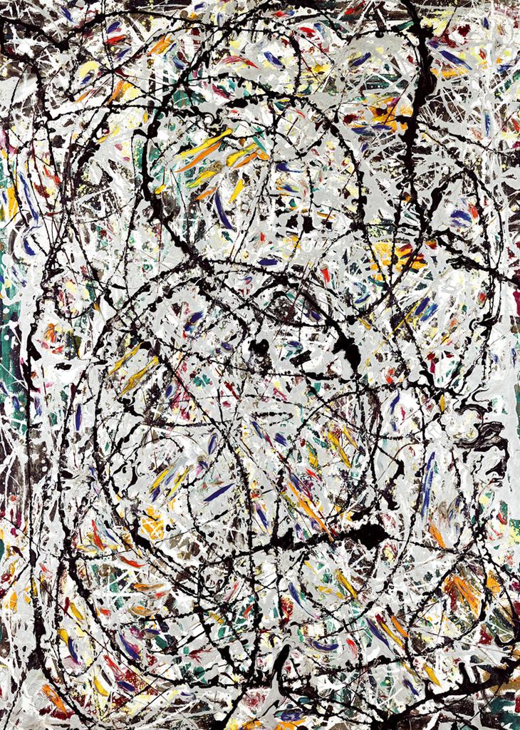 Canvas Painting Jackson Pollock Reproduction