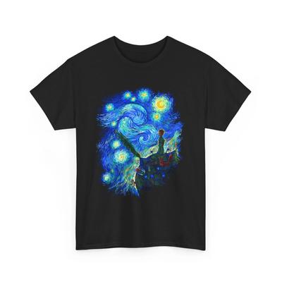 T-shirt Le Petit Prince dans la Nuit Étoilée