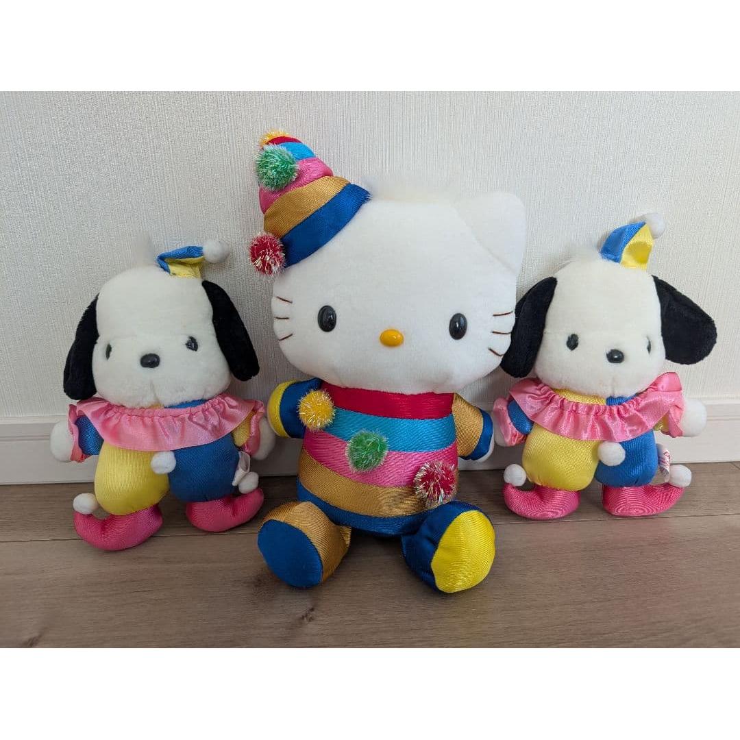 Sanrio Hello Kitty Pochacco Plush Set of 3