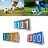 Waterproofs Score Board Tabletops Flip Scoreboard Score Keepers Score Flippers for Basketball Volleyballs Table Tennis