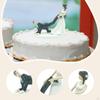 Bride Groom Figurine Wedding Cake Topper Accessory Craft Couple Statue Ornament