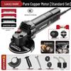 Compact Multi-Functional Handheld Angle Grinder and Polisher