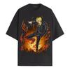 One Piece Roronoa Zoro "Nothing Happened" Manga Oversized T-Shirt | Unisex Anime Streetwear Tee