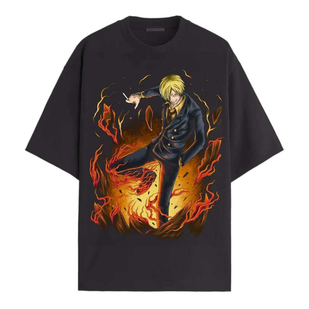 One Piece Roronoa Zoro "Nothing Happened" Manga Oversized T-Shirt | Unisex Anime Streetwear Tee