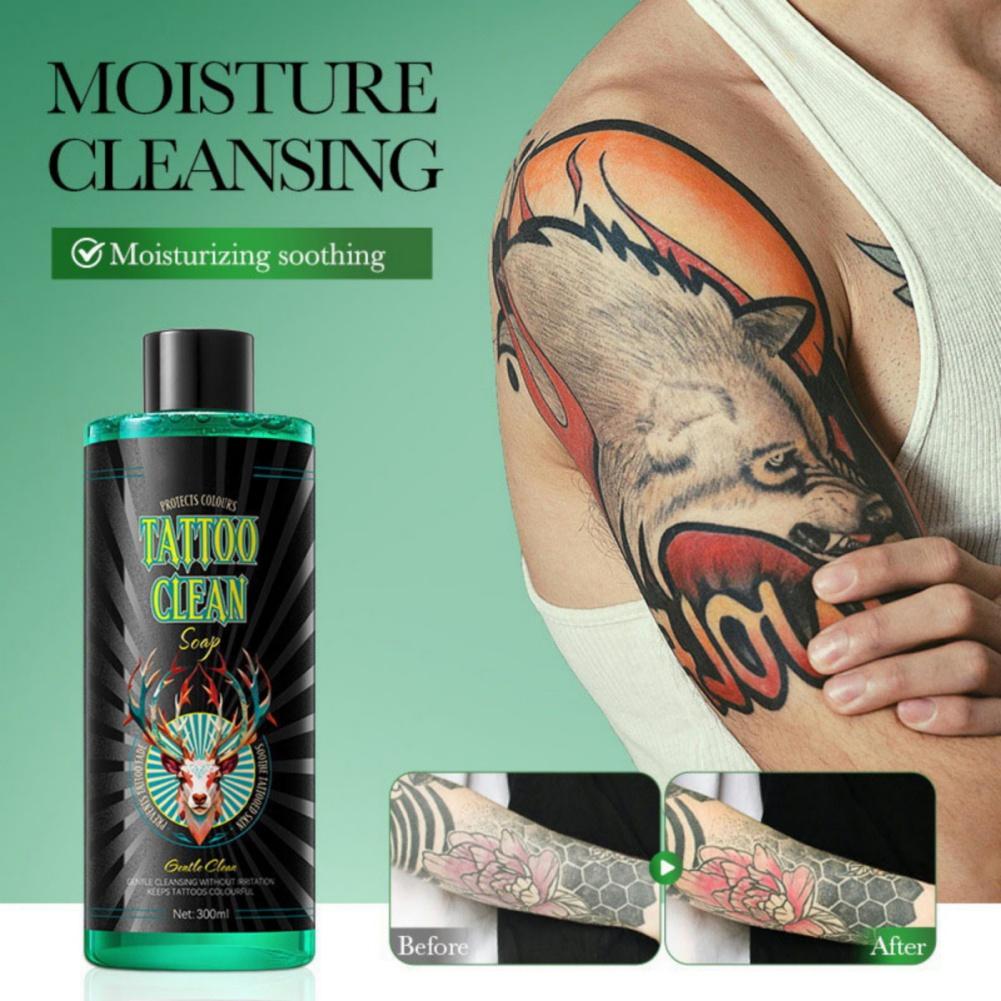 

Tattoo Clean Soap Keeps Tattoo Colourful Gentle Cleansing Skin Moisturizing Soothing
