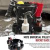 360° Rotating Wheeled Car Wash Bucket Base for Detailing Tools