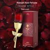 Midnight Rose Women's Perfume - Long-lasting Floral Scent, Perfect Valentine's Day Gift