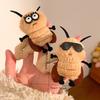 1Pc Funny Cockroach Plush Hair Clip Set Suitable All Seasons,versatile for Daily Use/theme Parties,soft Hair Friendly To Wear
