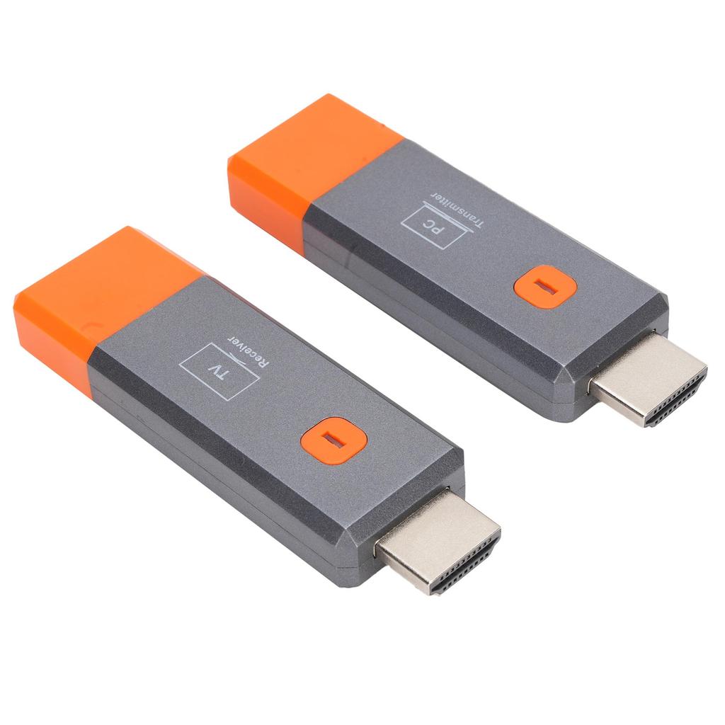 Wireless HD Multimedia Interface Transmitter and Receiver Plug and Play Portable 1080P Extender Kit for Laptop TV
