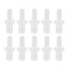 10pcs Milk Tube Connectors Fit for Jura Coffee Machine Transparent Plastic Milk Pipe Connectors