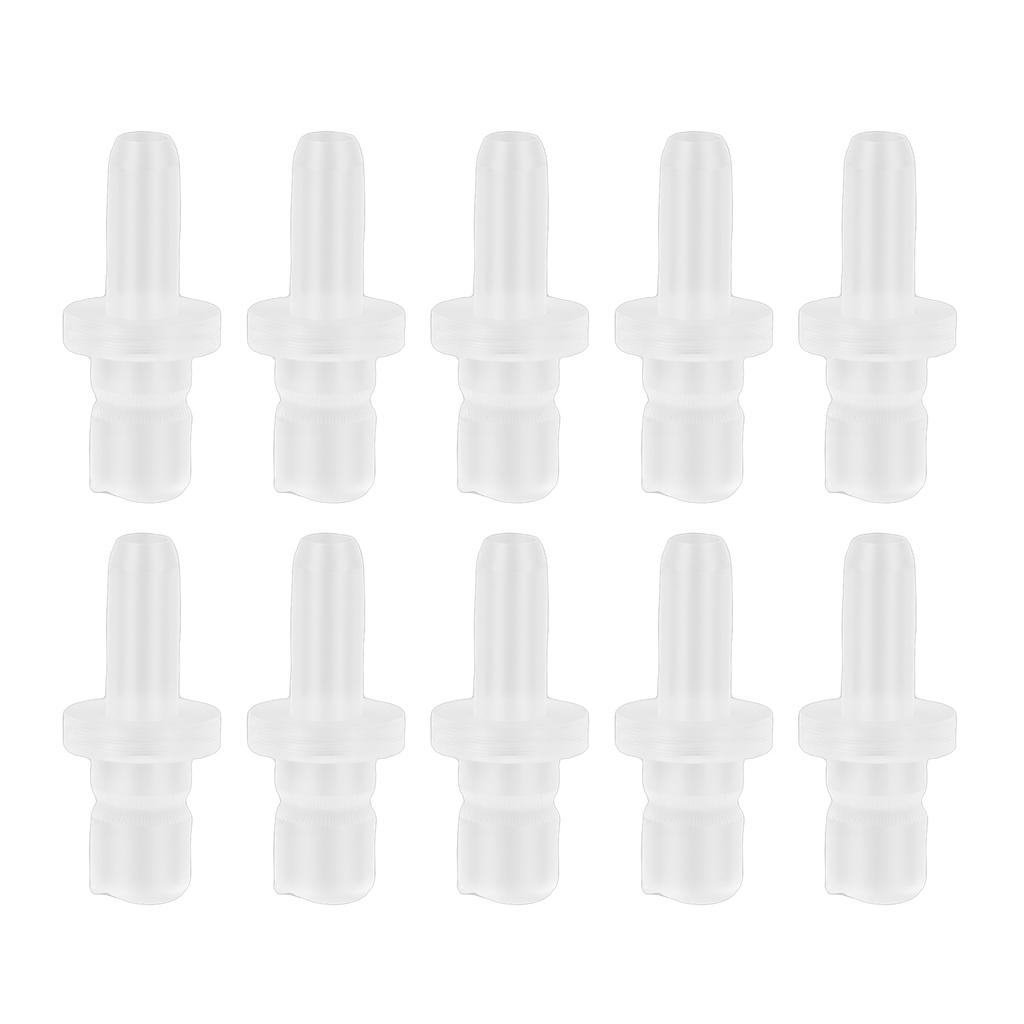 10pcs Milk Tube Connectors Fit for Jura Coffee Machine Transparent Plastic Milk Pipe Connectors