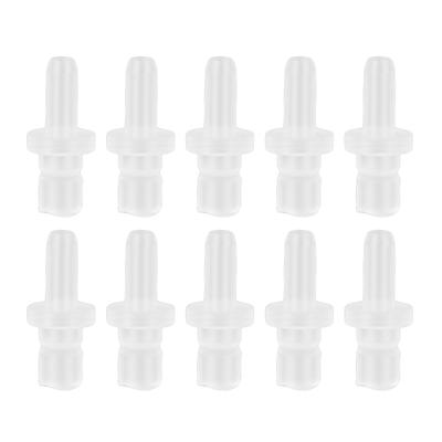 10pcs Milk Tube Connectors Fit for Jura Coffee Machine Transparent Plastic Milk Pipe Connectors