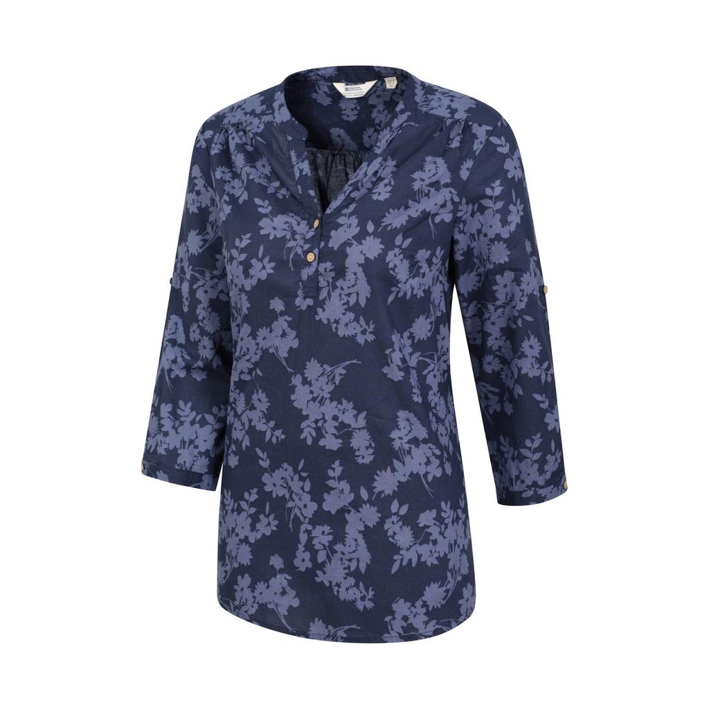 Mountain Warehouse Womens/Ladies Petra Floral 3/4 Sleeve Shirt