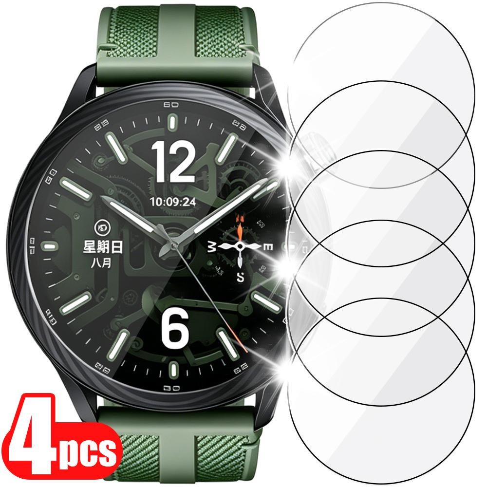 Watch S5 Tempered Glass Screen Protectors HD Clear Anti-scratch Smartwatch Films for Xiaomi Mi Watch S5 S4 Sport S4 41mm S3