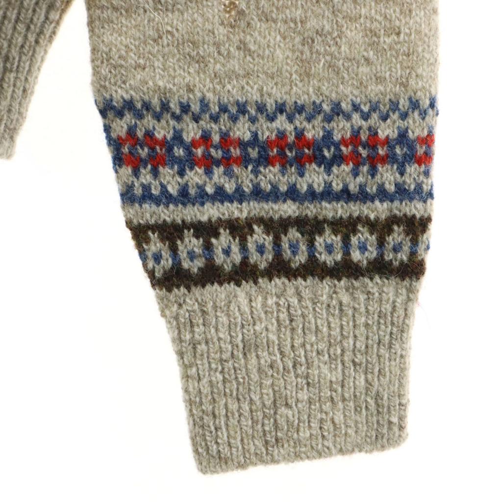 unused KAPITAL made in Japan Nordic Pattern Long sleeve 5G Cutout sweater Women Used