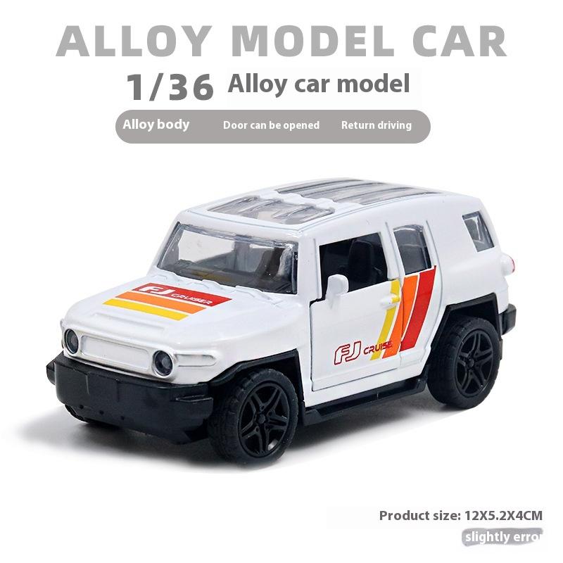 Modello di auto fuoristrada in lega Simulazione Giocattolo per bambini Auto per bambini Ornamenti per auto Decorazione