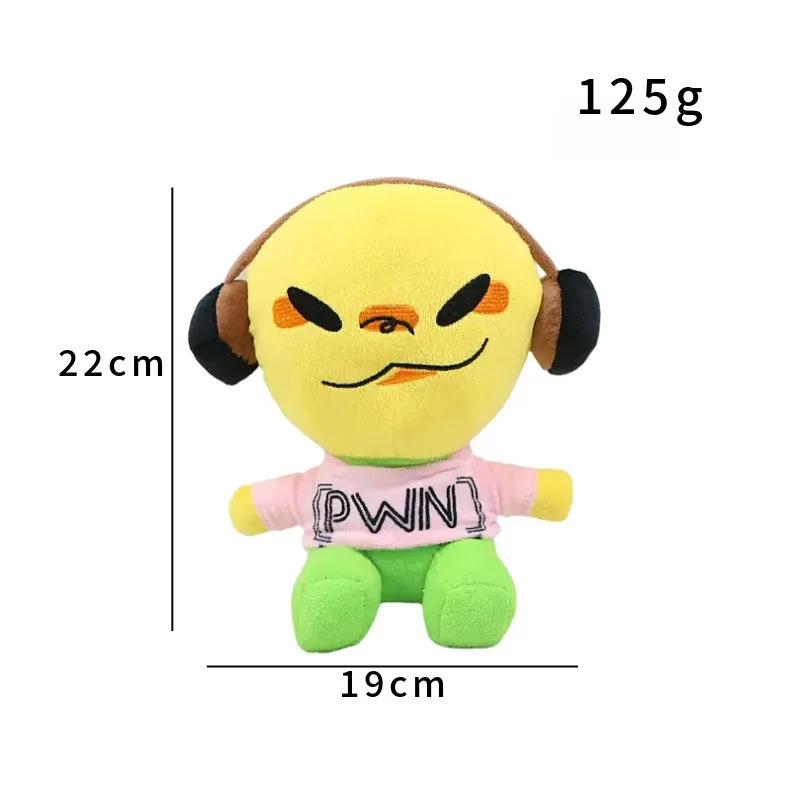 

Cartoon Andrew Plush Doll 22cm Funny Game Andrew Stuffed Toys Fans Present Holiday Gifts Pillow Party Decoration