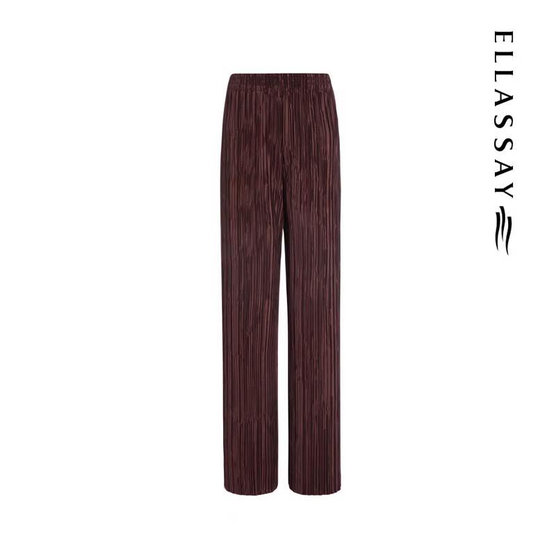 ELLASSAY Lightweight Straight-Leg Pants