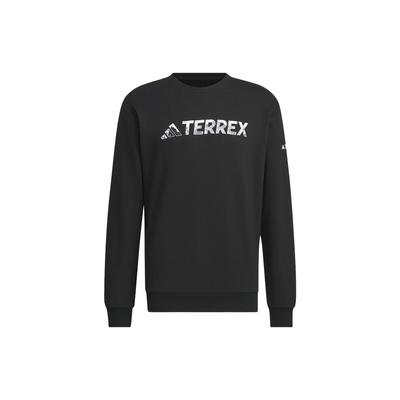 Graphic Crew Sweatshirt Men Tops Black IT8842