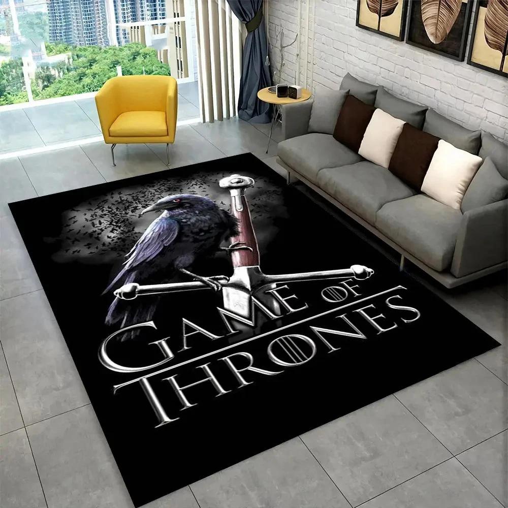 Nordic Viking Mythology Odin Valhalla Carpet Rug for Home Living Room Bedroom Sofa Doormat Decor,kid Area Rug Non-slip Floor Mat