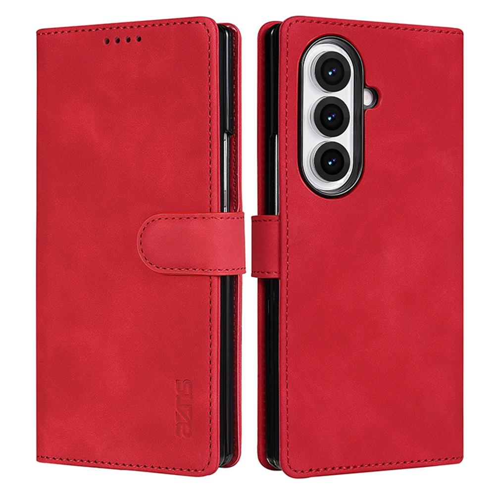 

AZNS For Samsung Galaxy Z Fold7 5G Case PU Leather Wallet Phone Cover