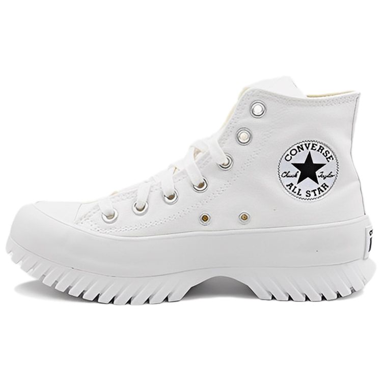 

Converse Chuck Taylor All Star Lugged 2.0 High Top White Unisex Platform Canvas Sneakers A00871C EU 37
