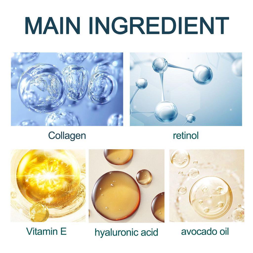 50g Collagen Moisturizing Cream Mooth Delicate Radiant and Translucent Rapid Absorption of Skin Retinol Anti Aging Serum