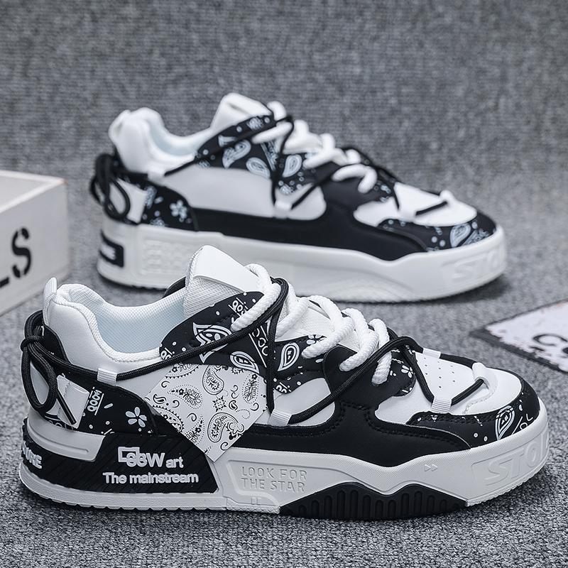 New Mens Running Walking Shoes for Men Skateboard Breathable Lightweight Breathable Vulcanize Casual Sneakers Footwear