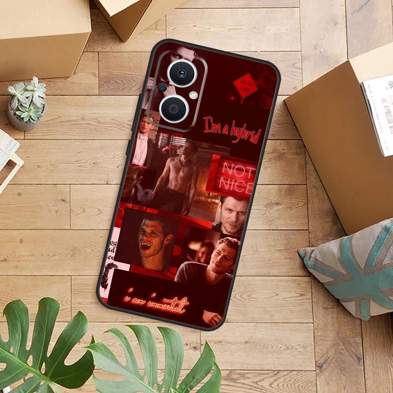 Klaus Mikaelson The Vampire Diaries Phone Case For OPPO Reno 14 13 12 11 F 10 Pro 8T 7 8 Lite OPPO Find X8 X6 X5 X9 Pro Cover